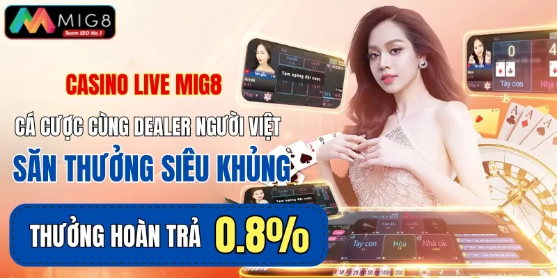 Game casino cuốn hút từng phút giây với nhiều trò chơi hot